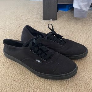 Black vans size 8.5